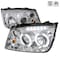 Spec-D Tuning 99-04 Volkswagen Jetta Projector Headlight Chrome Housing LHP-JET99-RS - alternate 1